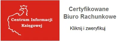 Certyfikat Centrum Informacji Księgowej